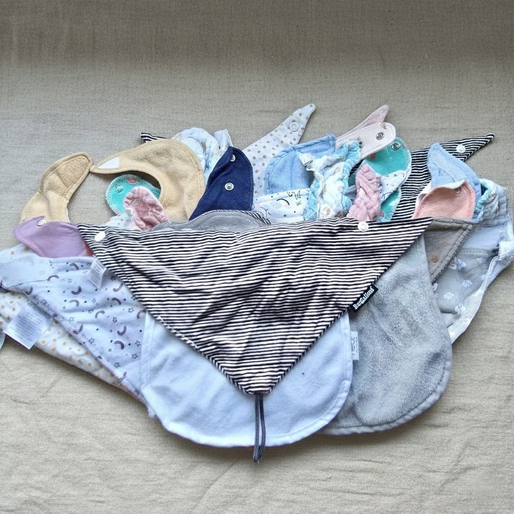 Assorted Baby Bibs (Total Of 15)